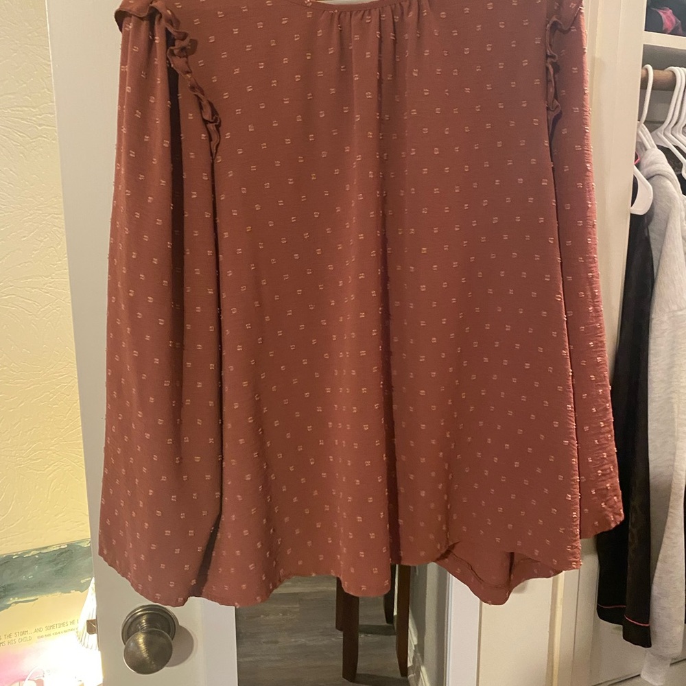 SHEIN Rose Pink with Back Button Detail